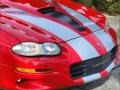 2002 Bright Rally Red Chevrolet Camaro Z28 SS 35th Anniversary Edition Convertible  photo #55