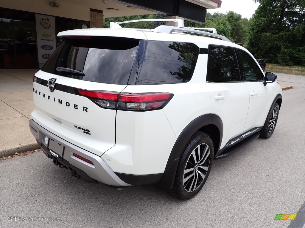 2023 Pathfinder Rock Creek 4x4 - Pearl White Tricoat / Charcoal photo #3