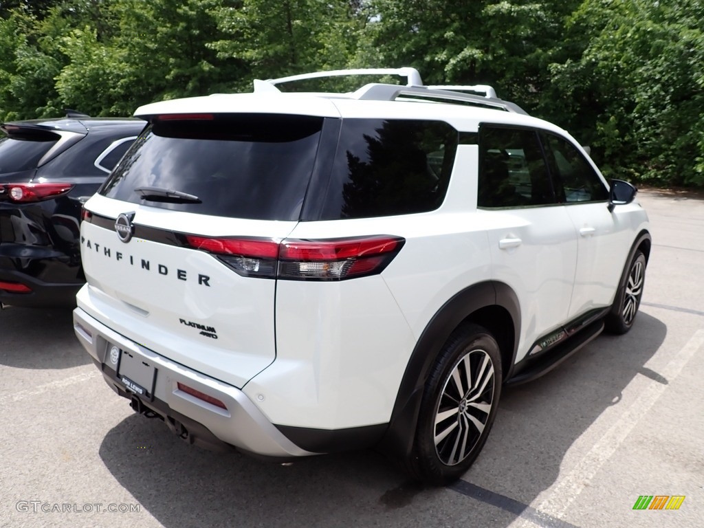 2023 Pathfinder Rock Creek 4x4 - Pearl White Tricoat / Charcoal photo #14