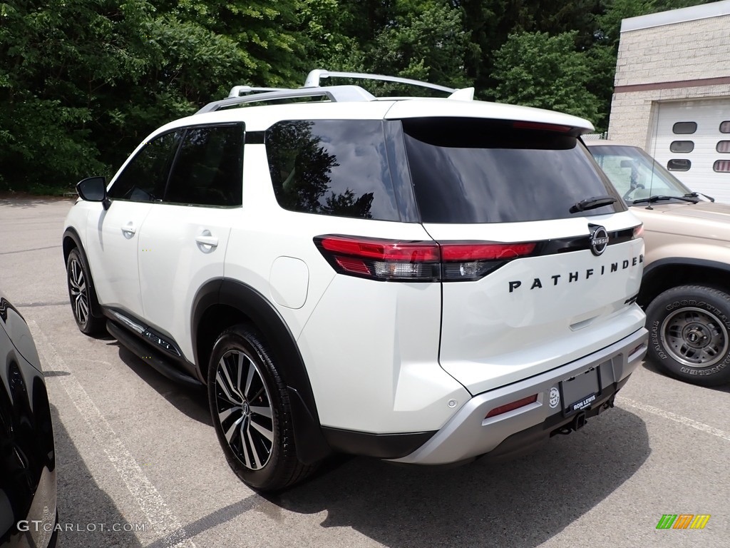 2023 Pathfinder Rock Creek 4x4 - Pearl White Tricoat / Charcoal photo #15