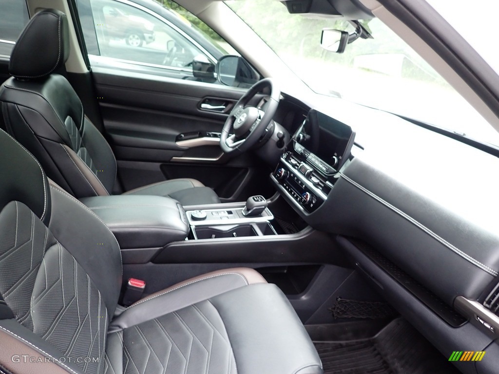 Charcoal Interior 2023 Nissan Pathfinder Rock Creek 4x4 Photo #146220279