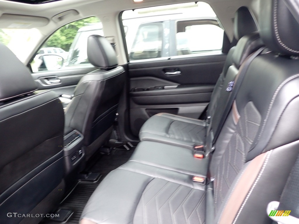 2023 Nissan Pathfinder Rock Creek 4x4 Rear Seat Photo #146220324