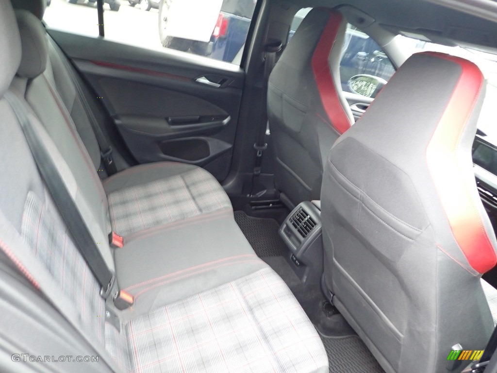 2022 Golf GTI S - Deep Black Pearl / Titan Black/Scalepaper Plaid photo #9