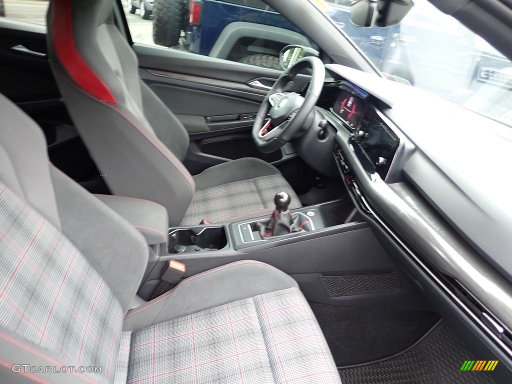 2022 Golf GTI S - Deep Black Pearl / Titan Black/Scalepaper Plaid photo #10