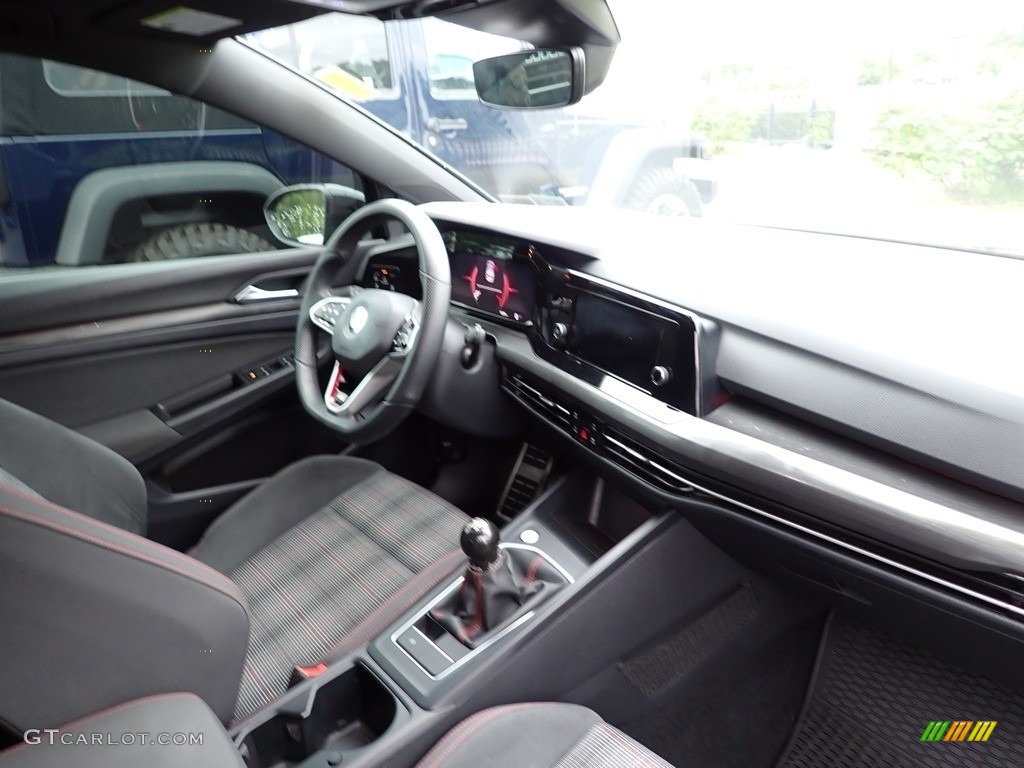 2022 Golf GTI S - Deep Black Pearl / Titan Black/Scalepaper Plaid photo #11