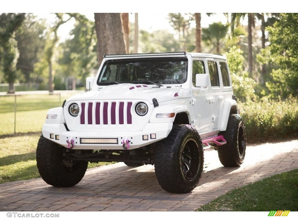 2021 Wrangler Unlimited Sport 4x4 - Bright White / Black photo #1