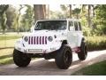 2021 Bright White Jeep Wrangler Unlimited Sport 4x4  photo #1