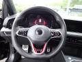 Titan Black/Scalepaper Plaid 2022 Volkswagen Golf GTI S Steering Wheel