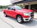 2020 Flame Red Ram 1500 Big Horn Quad Cab 4x4  photo #2