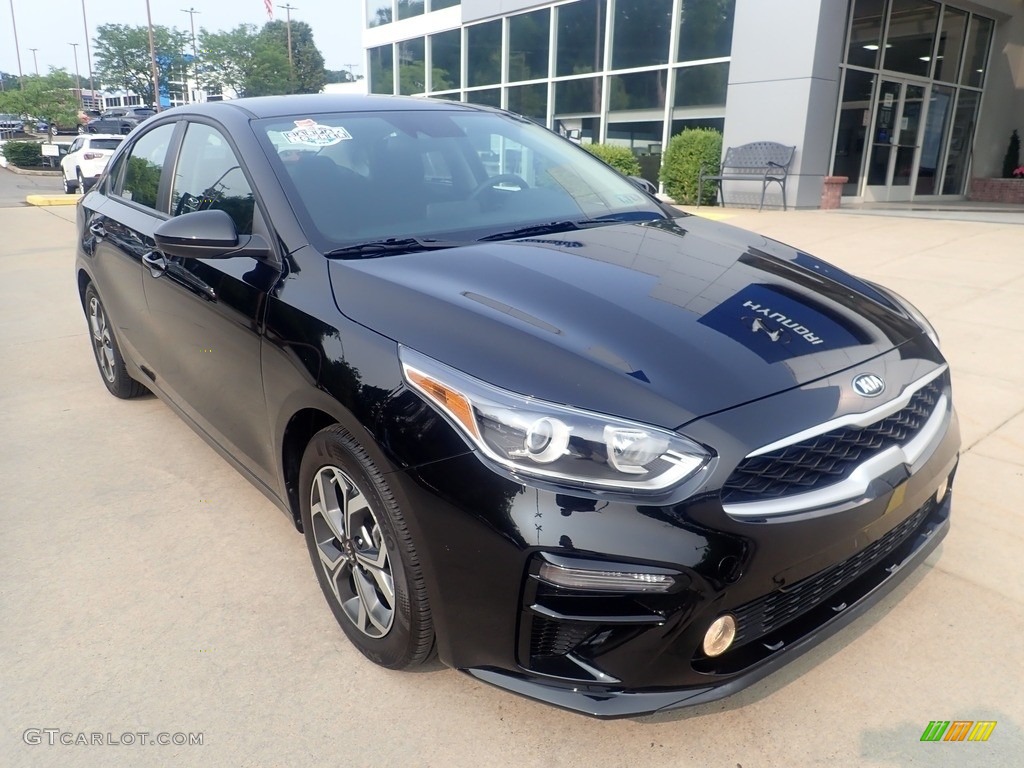 2020 Forte LXS - Aurora Black / Black photo #8