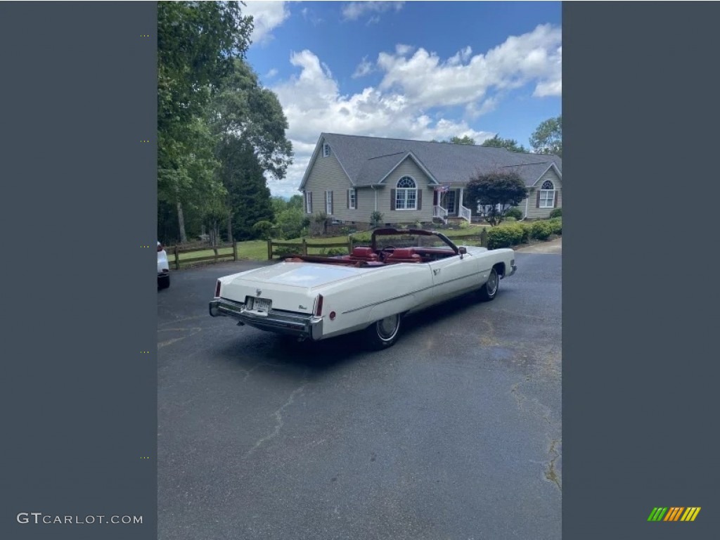 Cotillion White 1973 Cadillac Eldorado Indianapolis 500 Official Pace Car Replica Convertible Exterior Photo #146222025