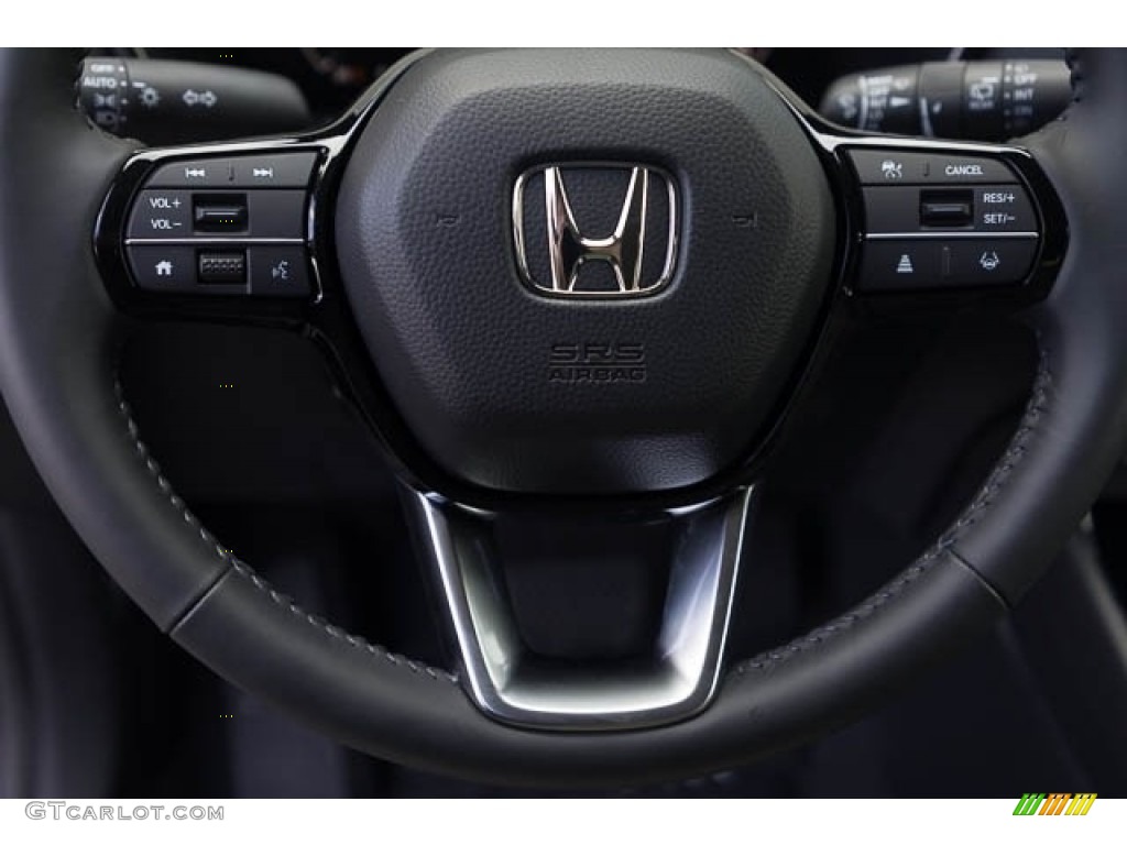 2023 Honda CR-V EX-L AWD Gray Steering Wheel Photo #146222031