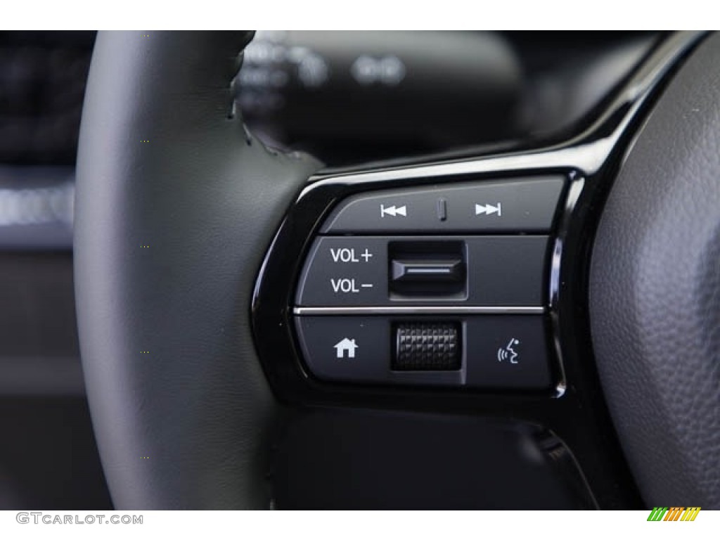 2023 Honda CR-V EX-L AWD Gray Steering Wheel Photo #146222040