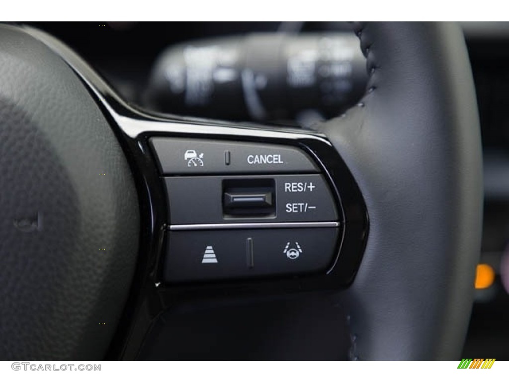 2023 Honda CR-V EX-L AWD Gray Steering Wheel Photo #146222058