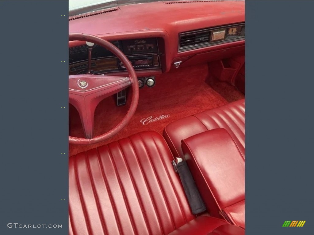 1973 Cadillac Eldorado Indianapolis 500 Official Pace Car Replica Convertible Front Seat Photos