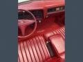 1973 Cadillac Eldorado Medium Red Interior Front Seat Photo