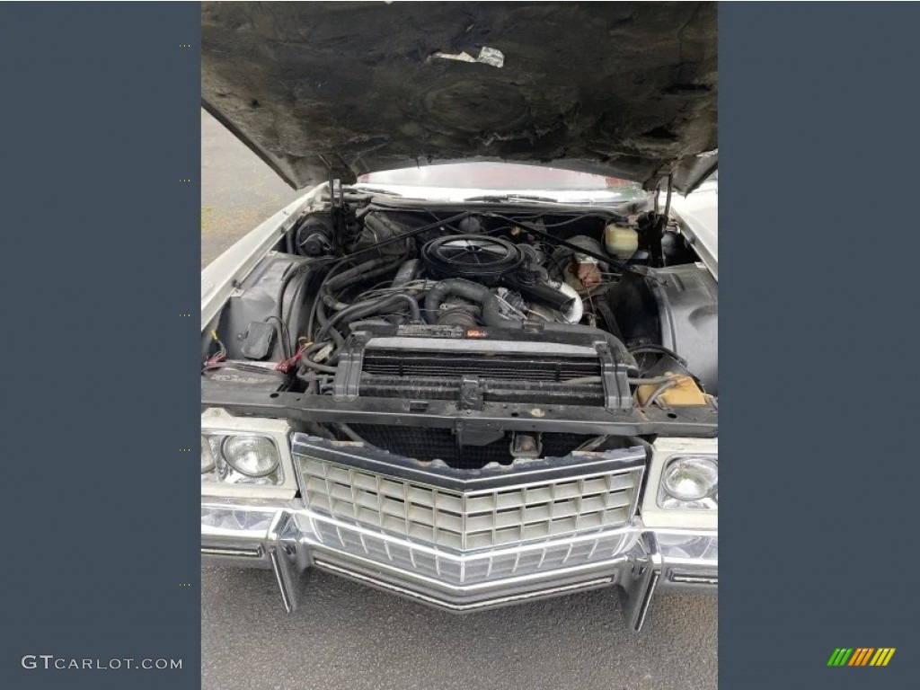 1973 Cadillac Eldorado Indianapolis 500 Official Pace Car Replica Convertible 500 cid OHV 16-Valve V8 Engine Photo #146222139