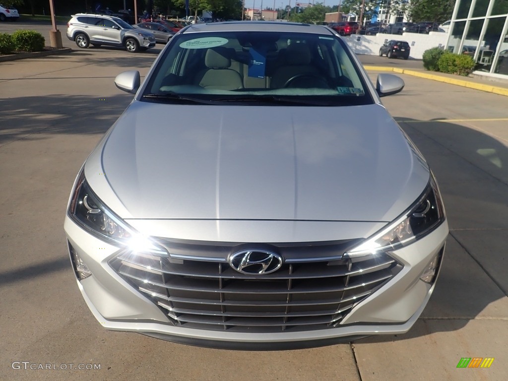 2020 Elantra Value Edition - Symphony Silver / Gray photo #7