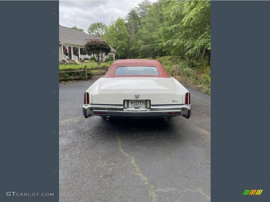 1973 Eldorado Indianapolis 500 Official Pace Car Replica Convertible - Cotillion White / Medium Red photo #11