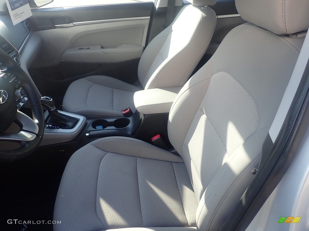 2020 Elantra Value Edition - Symphony Silver / Gray photo #16