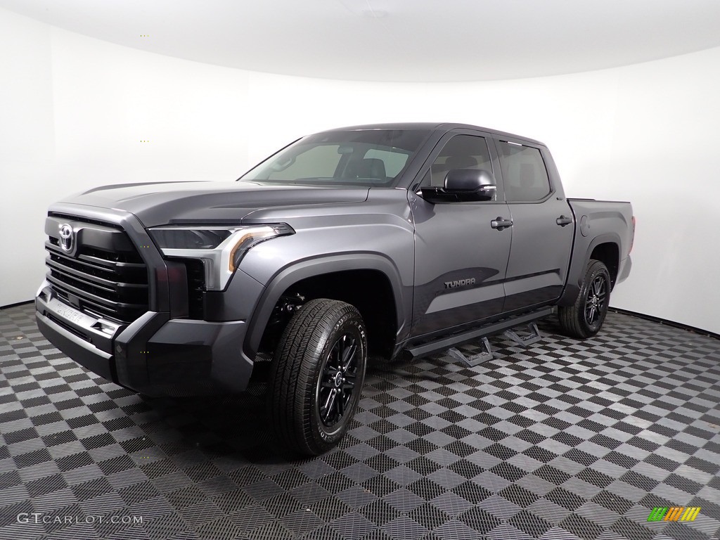 2023 Tundra SR5 CrewMax 4x4 - Magnetic Gray Metallic / Boulder photo #5