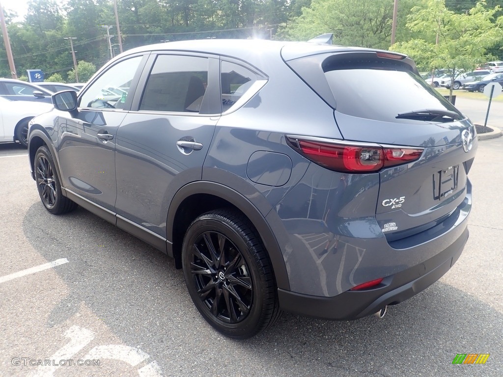 2023 CX-5 S Carbon Edition AWD - Polymetal Gray / Red photo #5