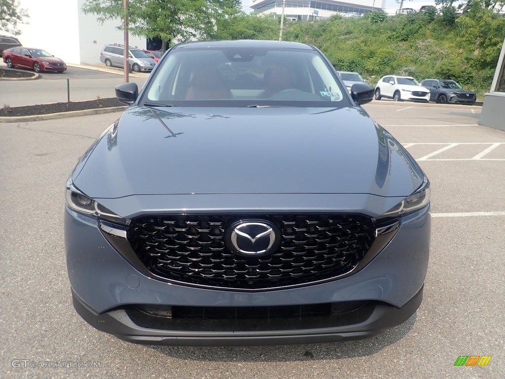 2023 CX-5 S Carbon Edition AWD - Polymetal Gray / Red photo #8