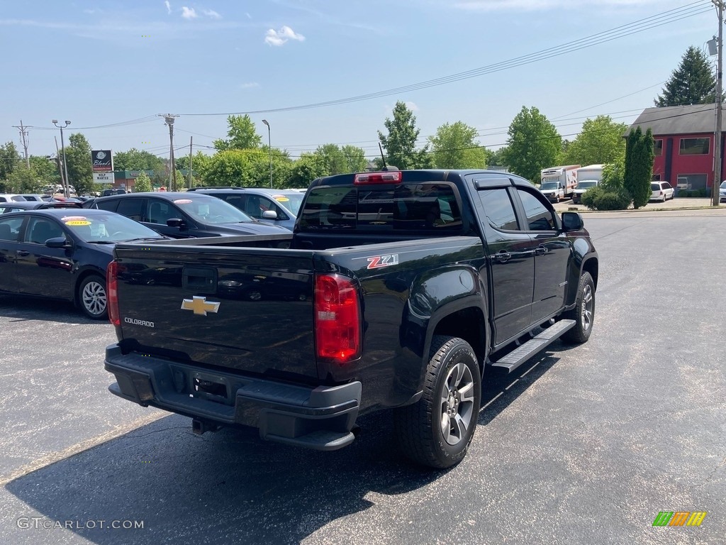 2016 Colorado Z71 Crew Cab 4x4 - Black / Jet Black photo #5