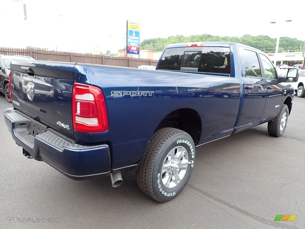 2023 3500 Big Horn Crew Cab 4x4 - Patriot Blue Pearl / Black photo #6