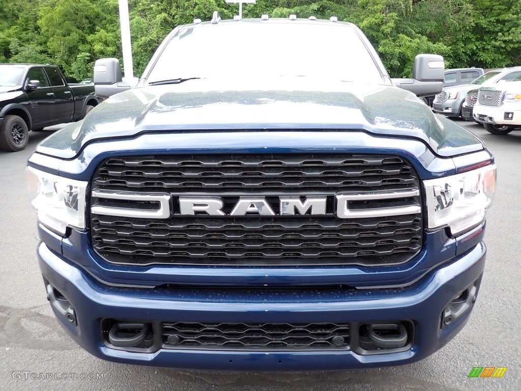 2023 3500 Big Horn Crew Cab 4x4 - Patriot Blue Pearl / Black photo #9