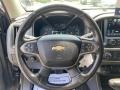 Jet Black 2016 Chevrolet Colorado Z71 Crew Cab 4x4 Steering Wheel