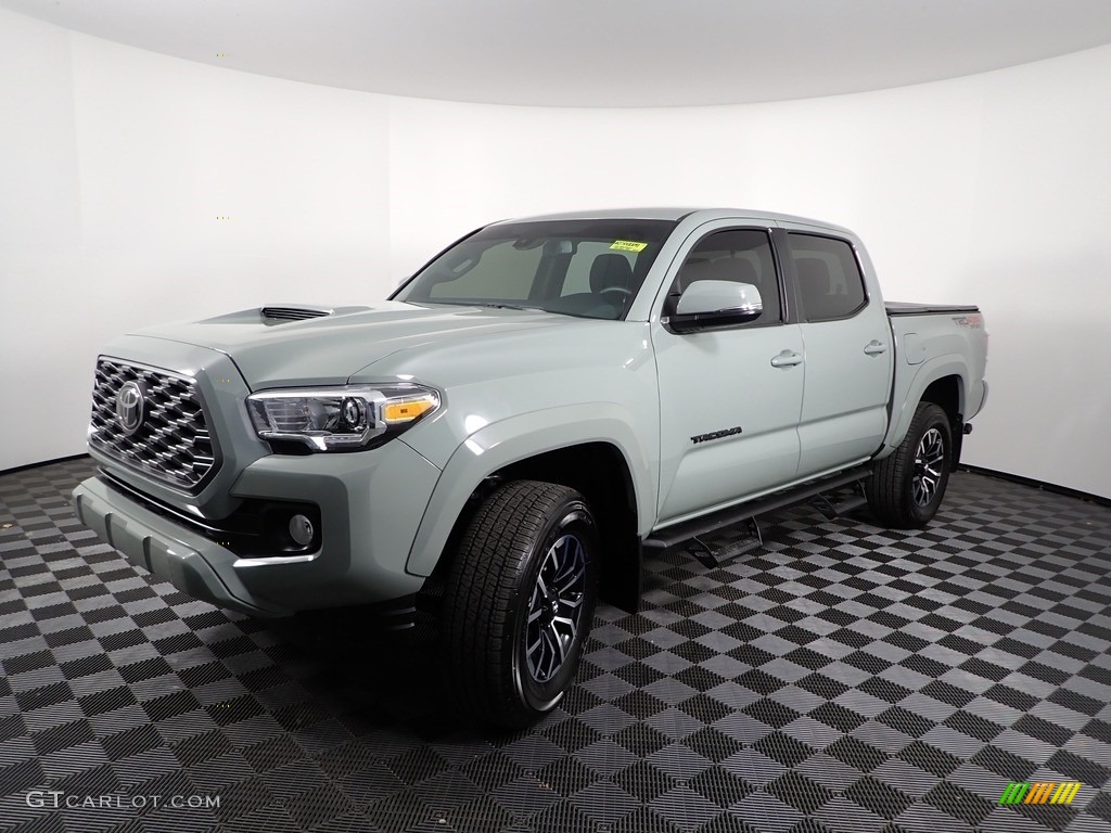 2023 Tacoma TRD Sport Double Cab 4x4 - Lunar Rock / Black/Cement photo #5