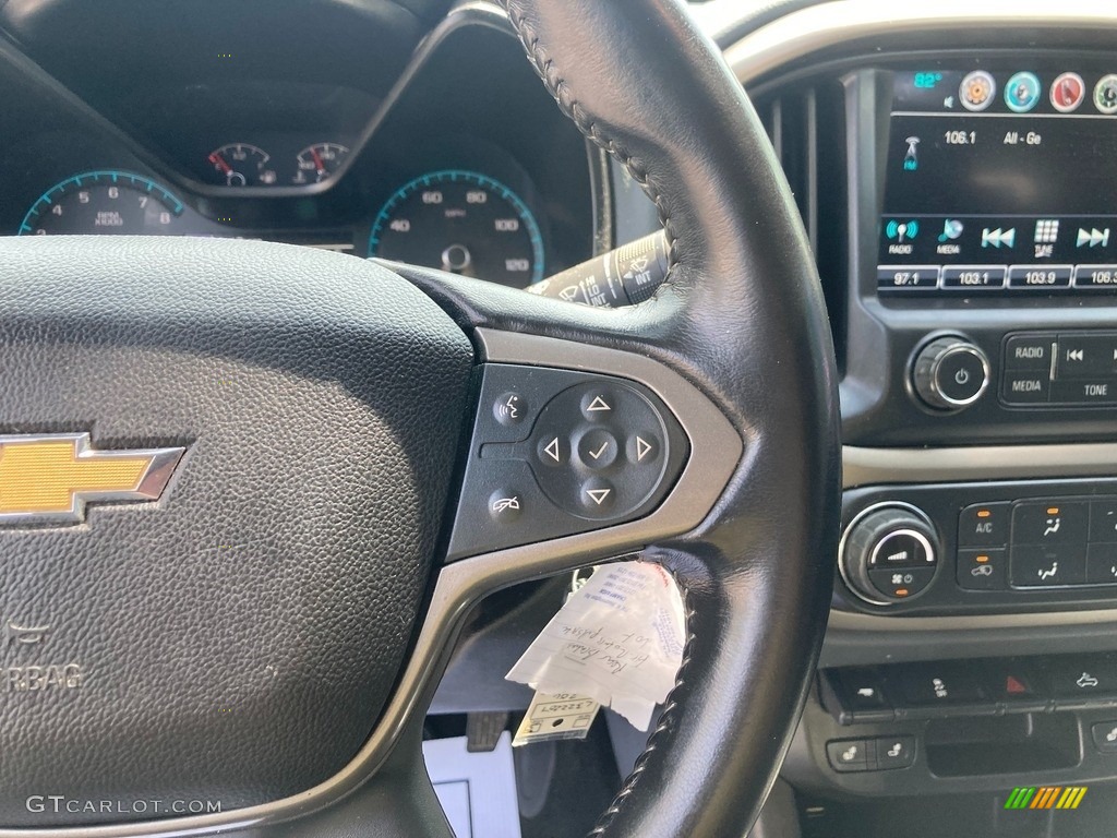 2016 Colorado Z71 Crew Cab 4x4 - Black / Jet Black photo #21