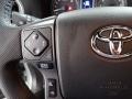 Black/Cement 2023 Toyota Tacoma TRD Sport Double Cab 4x4 Steering Wheel