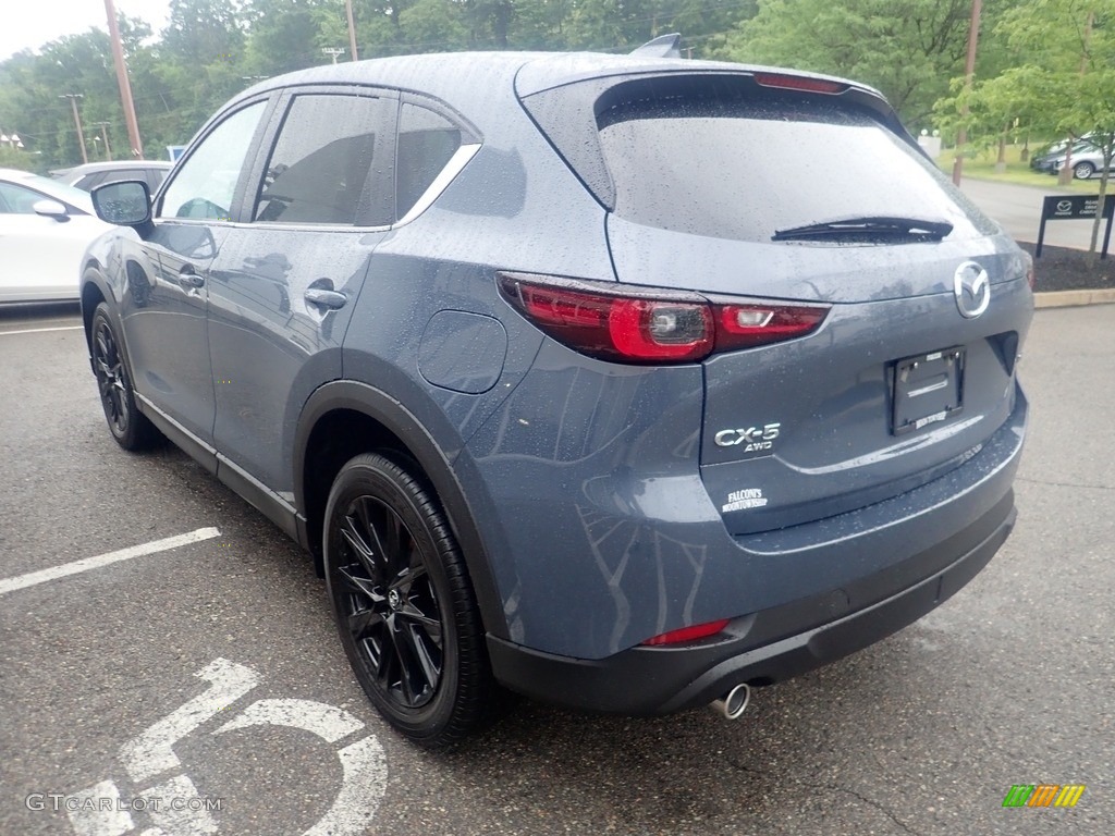 2023 CX-5 S Carbon Edition AWD - Polymetal Gray / Red photo #5