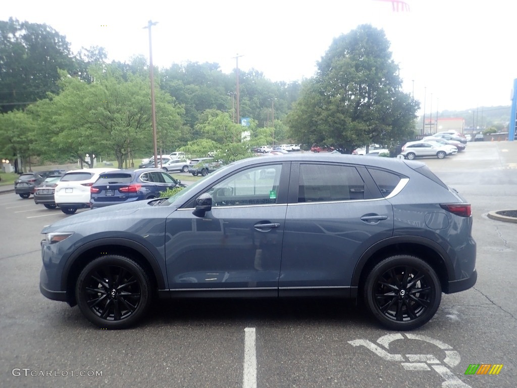 2023 CX-5 S Carbon Edition AWD - Polymetal Gray / Red photo #6