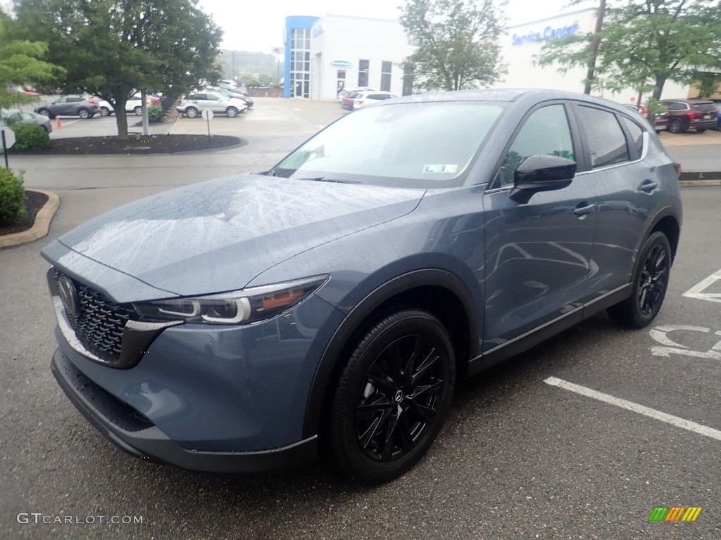 2023 CX-5 S Carbon Edition AWD - Polymetal Gray / Red photo #7