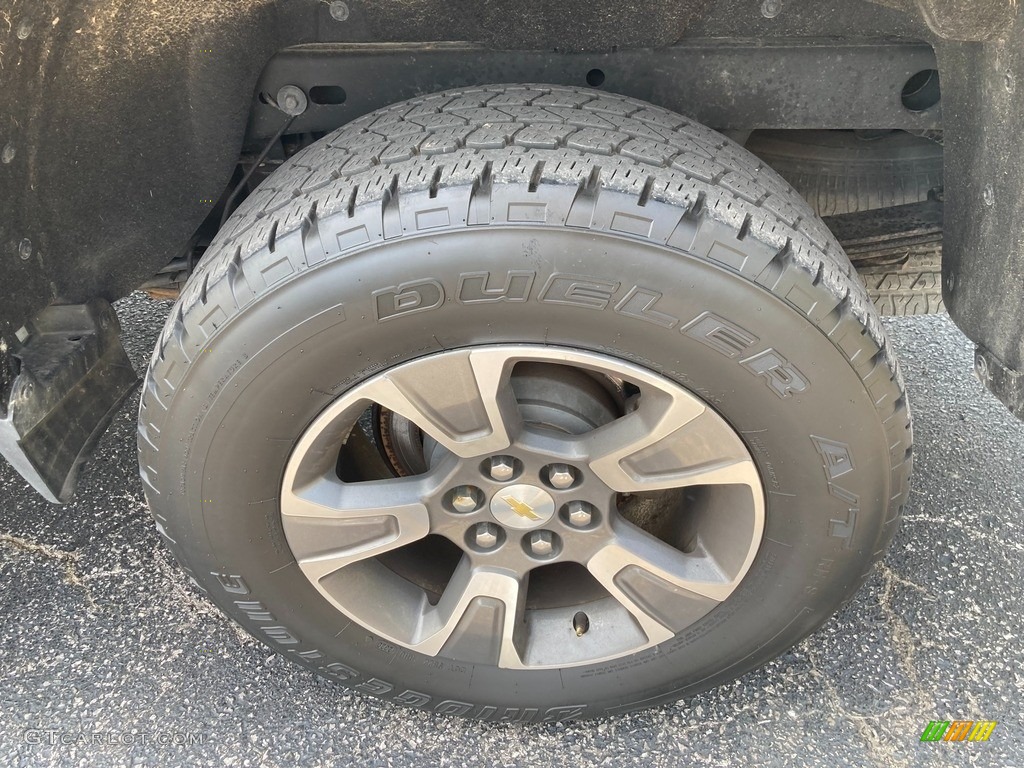 2016 Chevrolet Colorado Z71 Crew Cab 4x4 Wheel Photo #146225109