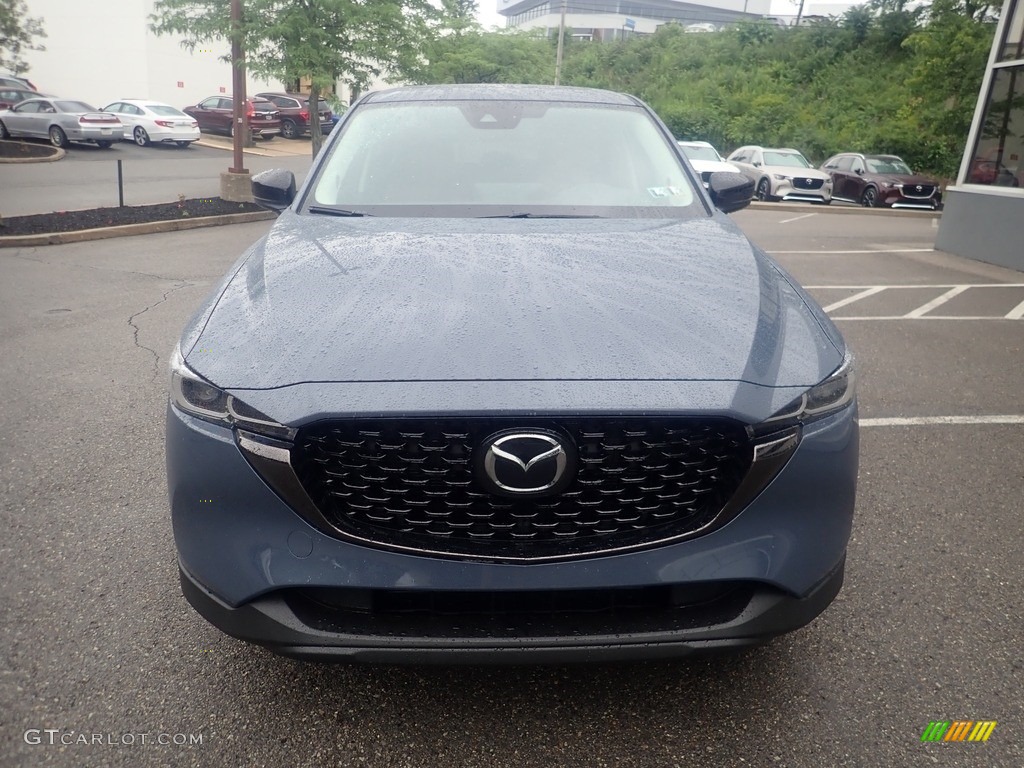 2023 CX-5 S Carbon Edition AWD - Polymetal Gray / Red photo #8