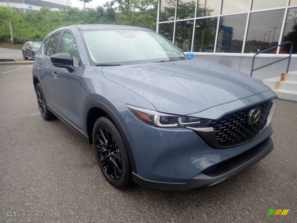 2023 CX-5 S Carbon Edition AWD - Polymetal Gray / Red photo #9