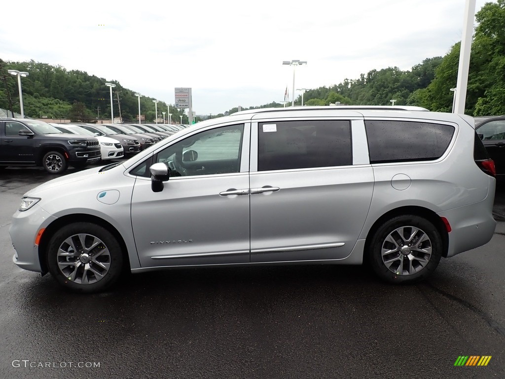 Silver Mist 2023 Chrysler Pacifica Pinnacle Plug-In Hybrid Exterior Photo #146225193