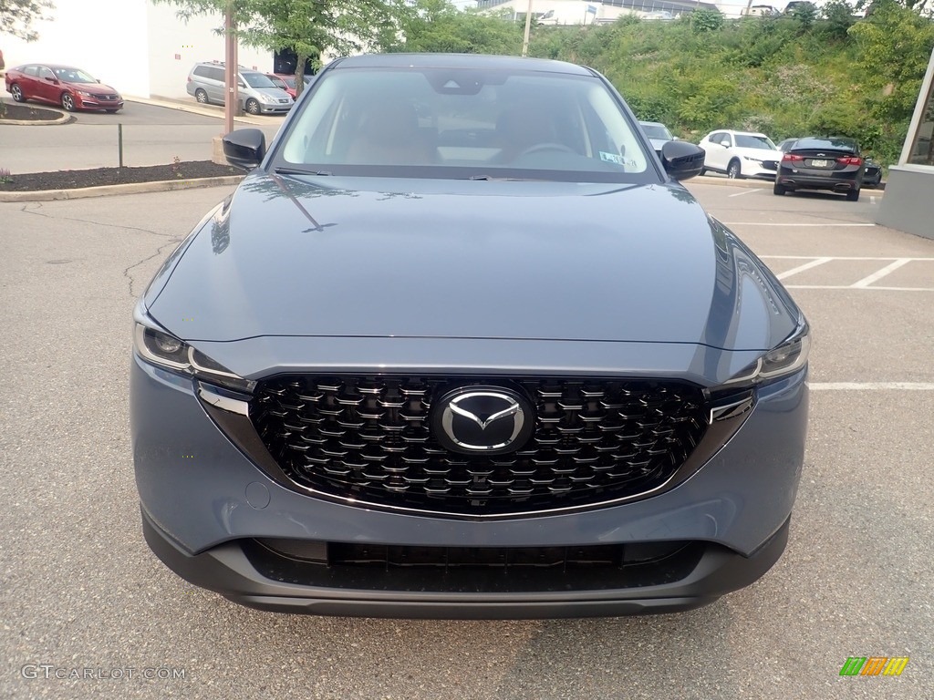 2023 CX-5 S Carbon Edition AWD - Polymetal Gray / Red photo #8