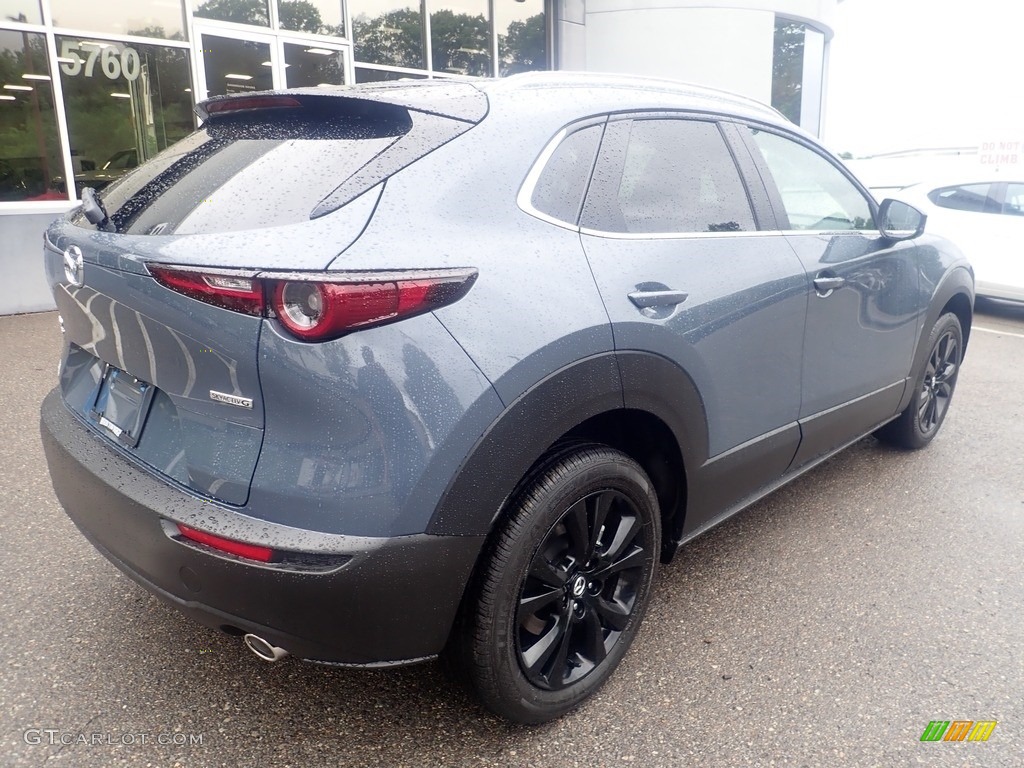 2023 CX-30 S Carbon Edition AWD - Polymetal Gray Metallic / Red photo #2