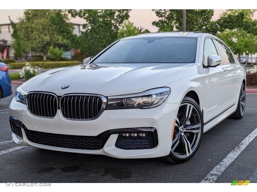 Alpine White 2017 BMW 7 Series 740i Sedan Exterior Photo #146226186