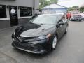2019 Midnight Black Metallic Toyota Camry LE  photo #2