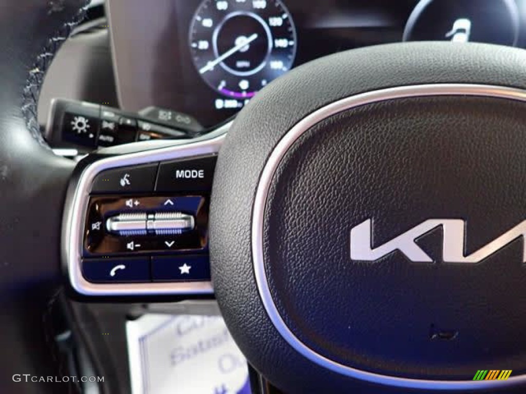 2023 Kia Carnival SX Prestige Tucsan Umber Steering Wheel Photo #146226933