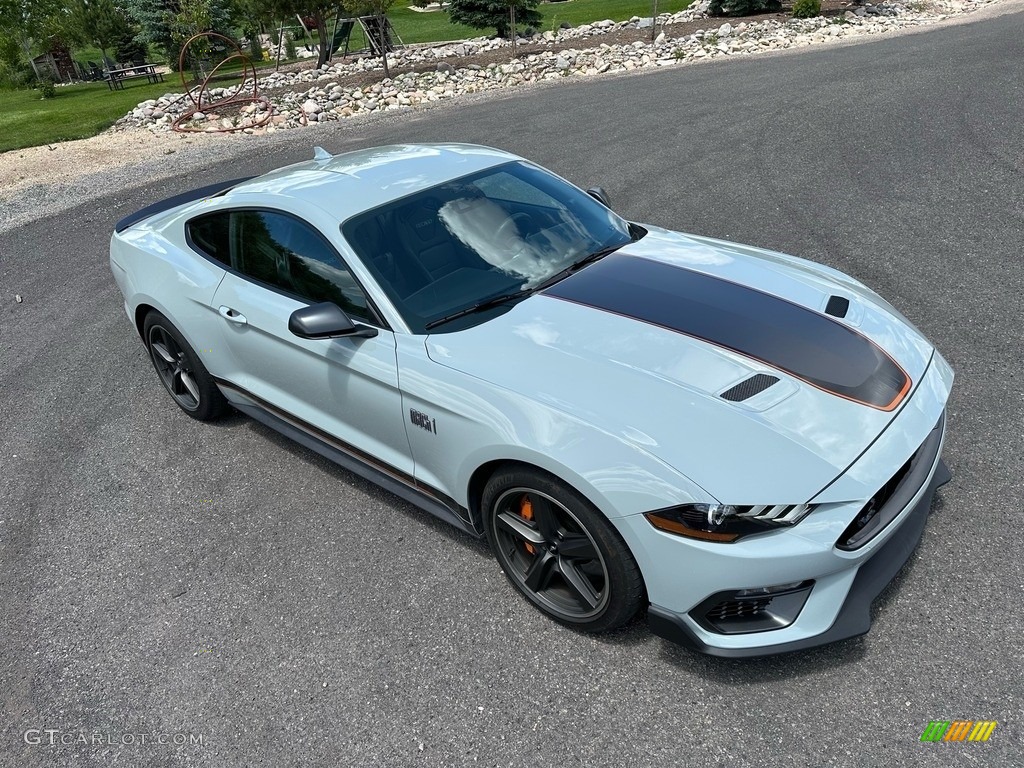 Fighter Jet Gray 2021 Ford Mustang Mach 1 Exterior Photo #146226948