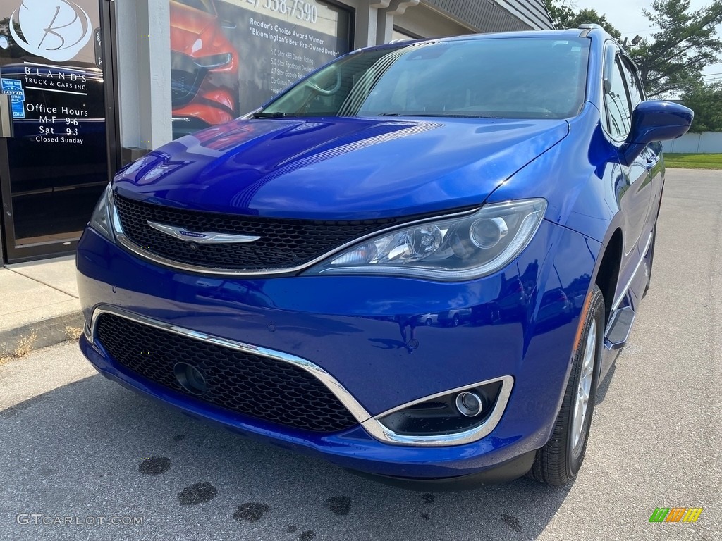 2020 Pacifica Touring L - Ocean Blue Metallic / Alloy/Black photo #4