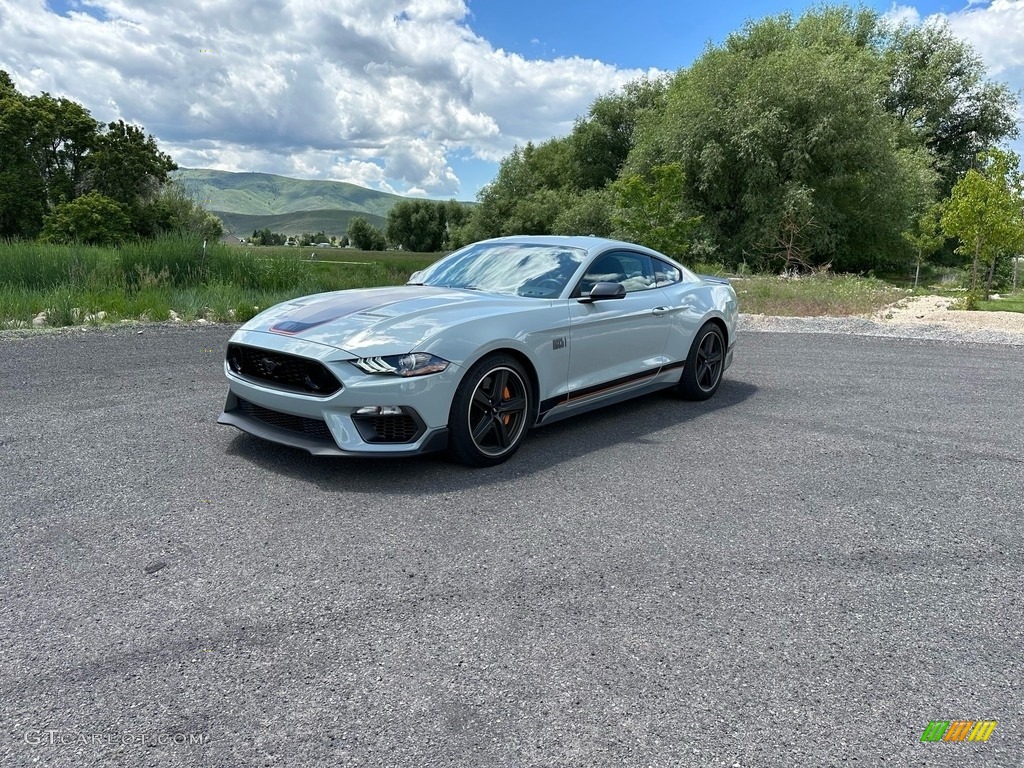 Fighter Jet Gray 2021 Ford Mustang Mach 1 Exterior Photo #146227005