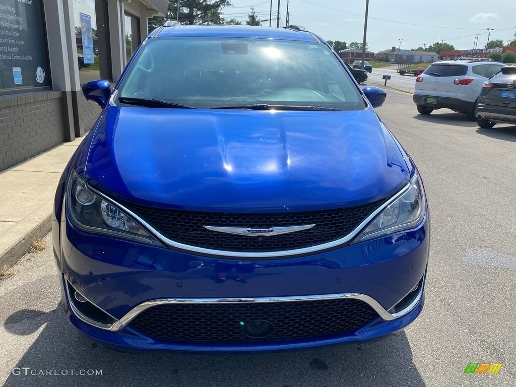 2020 Pacifica Touring L - Ocean Blue Metallic / Alloy/Black photo #11